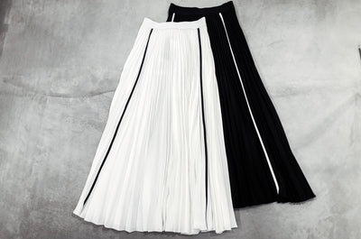 NEW ARRIVAL【PIPING PLEATS SKIRT】