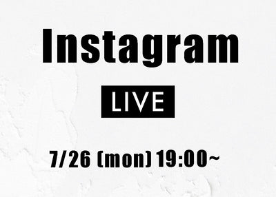 INSTA LIVE【21AW】