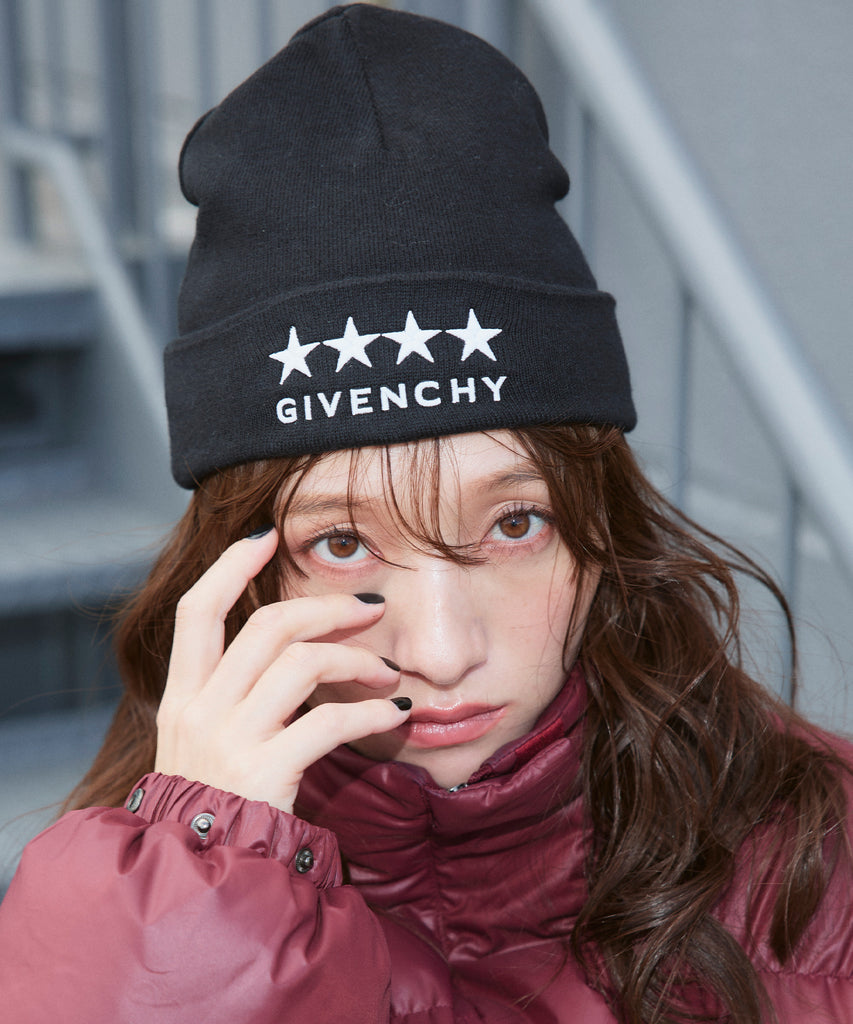 ジバンシー GIVENCHY ニット帽 ビーニー 親し 美品