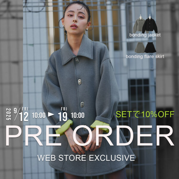 PRE ORDER / 2025AW