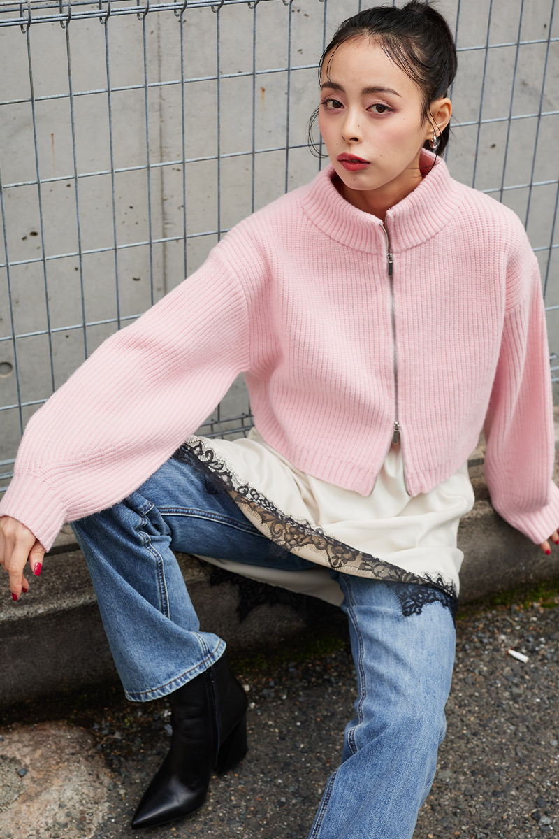 ダブルジップニット – Narcissus