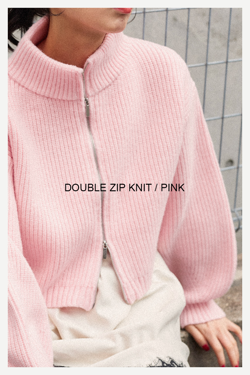 現行最新作✨ PAM別注 グランジ 蝶 ダブルジップ ニット 現行最新作✨ PAM別注 グランジ 蝶 ダブルジップ ニット