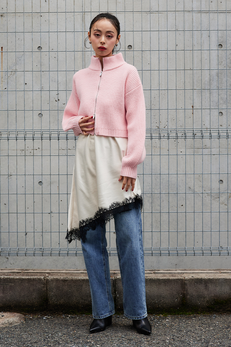 ダブルジップニット – Narcissus