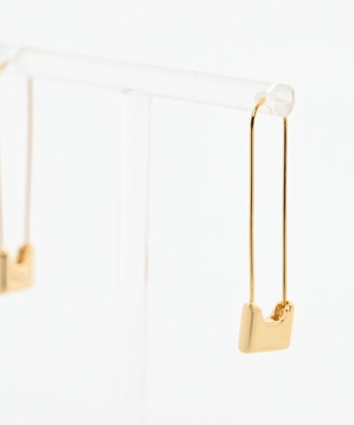 クリップロングピアス