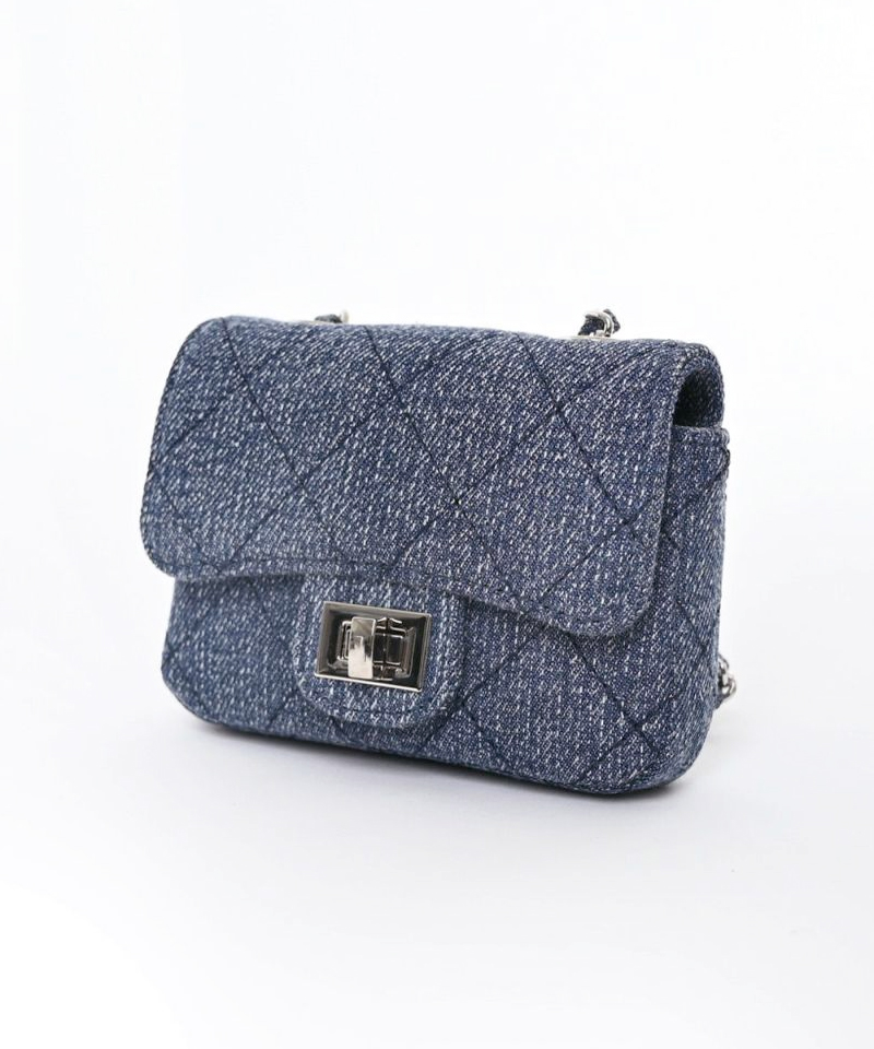 デニムショルダーバッグ