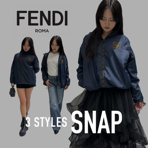 – FENDI – ONE OUTER, THREE MOODS